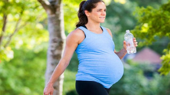 فوائد المشي للحامل
